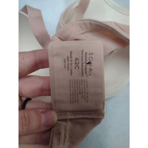 Soma Blush Lace Bra - Picture 3 of 4